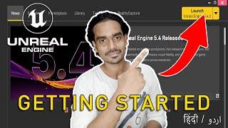 Mastering Unreal Engine 5: A Beginner's Journey Begins! - हिंदी / اردو