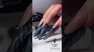 Artistic Butterfly Nails by Lama Mourad using Victoria VYNN Products