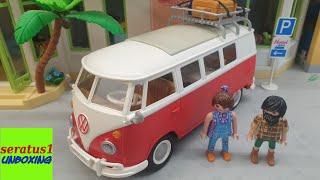 Playmobil VW Bus T 1 Camper Camping 70176 unboxing seratus1