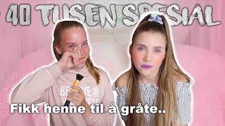 LILLESØSTER SMINKER MEG!  + stor 40k giveaway!