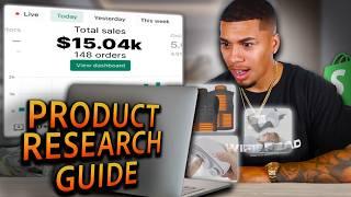 COMPLETE Dropshipping Product Research Guide (2025)