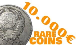 RUSSIA USSR/CCCP RARE COINS 10.000€