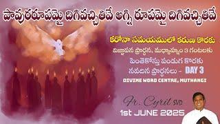 Divine Mercy Intercession | Fr. Cyril Doss SVD | Divine Word Centre,Muthangi  | 01-06-2025 |