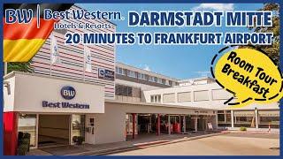  BEST WESTERN DARMSTADT MITTE Room Tour Transit Option Frankfurt Airport. Diamond Select Perks?