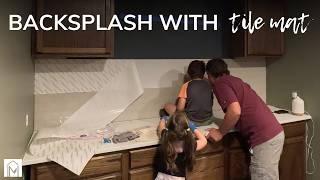 How To Install A Tile Backsplash With Musselbound Tile Mat