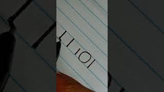 How To Write Word UNION - quek write 001 Handwriting #shorts