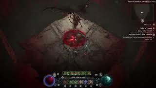 Diablo IV - Uber Lilith killed - Necro Bone Spear Lidless Wall NM T100 tanky build