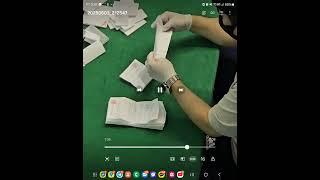 이번에는 당일투표지도 장난쳤나? 부산 수영 개표장