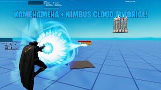 How to get the Kamehameha and Nimbus Cloud in Creative Mode! | Fortnite: Creative