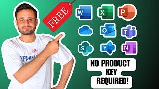 Get Ms Office For Free! No Product Key Required