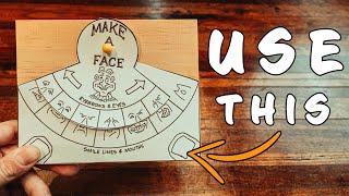 Useful Book & Guide For Carving Faces!