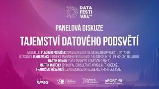 Panelová diskuze - Tajemství datového podsvětí