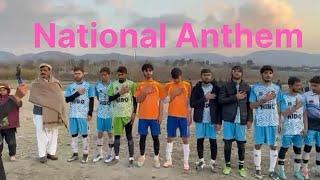 National Anthem Of pakistan On football final | #Changibandi #football