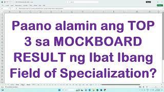 Z-score // Top 3 from 300 Teacher Education Students // TAGALOG