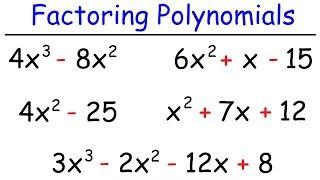 How To Factor Polynomials The Easy Way!