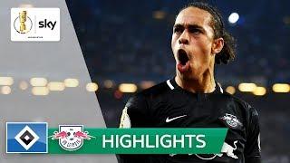 Leipzig erstmals im Pokalfinale | Hamburger SV - RB Leipzig 1:3 | Highlights - DFB-Pokal  2018/19