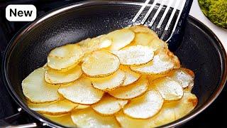 3 Ingredients ONLY! Most DELICIOUS Potato Recipe I learned in the Village! Quick and Simple