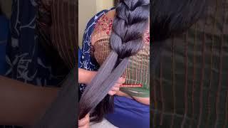 Messy Braid|Easy and simple method|3steps|Bridal reception Hairstyle