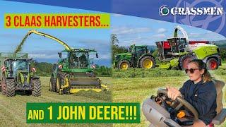 Scotland’s BIGGEST Contractor! 4 Harvesters, 33 Tractors and a Circus FULL of Clowns!