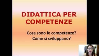 DIDATTICA PER COMPETENZE #prepariamocialFIT