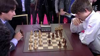 GM Morozevich (Russia) - GM Carlsen (Norway) 2013 FF