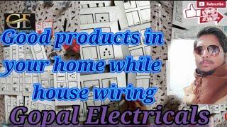 How to installation house wiring with moduler setup. Gopal Electricals ▶️▶️  YouTube channel▶️▶️▶️