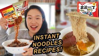 I tried to make Ram Don (Jjapaguri) from Parasite Movie & my Favourite Instant Ramen Noodles Recipe!