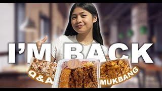 Q&A MUKBANG (BAKIT AKO NAWALA?) |Chelseah Hilary