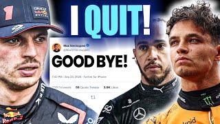 Verstappen SHOCKS F1 with RETIREMENT Threat as Drivers BLAST the FIA!