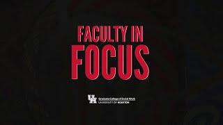 GCSW Faculty In Focus: Video Series Intro