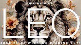 LEO- A NEW PATH OPENS AND YOU WONT BELIEVE WHAT IT BRINGS!!!~ June 20-23 Weekend Reading 2025