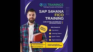 SAP S/4HANA FICO Training! #expertsofttraining
