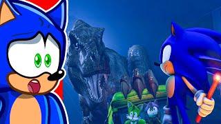 Reacting To SONIC vs T-REX!