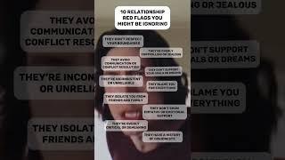 10 relationship red flags you might be ignoring #datingtips #redflags #relationshipadvice #shorts