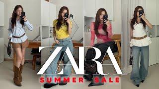 ZARA TRY ON HAUL️ 2024SUMMER NEW IN +SALE