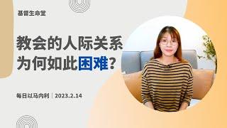 20230214 每日｜教会的人际关系为何如此困难？