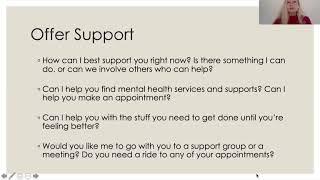 How to Help Part II: Ways help a friend that is struggling with their mental health