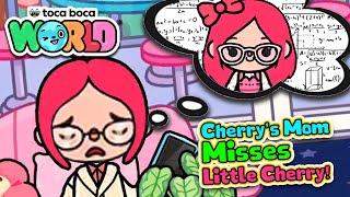 Cherry's Mom Misses Little Cherry? - Toca Life World