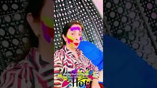 Festival-Holi song hindi #short you tube 2025 #rosy hora daily life