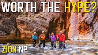 RVING ZION NATIONAL PARK | BEST HIKE EVER? | THE NARROWS S4 || Ep67