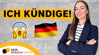 VERTRÄGE KÜNDIGEN auf Deutsch (Deutsch für Fortgeschrittene | Deutsch lernen | besser schreiben)