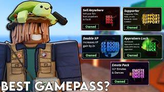 What is the BEST GAMEPASS on Fisch... (Roblox Fisch)