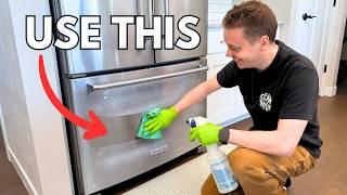 The Best Way To Clean Stainless Steel Appliances!