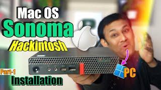 Install MacOS Sonoma on Intel PC @technoBaazi "HINDI"