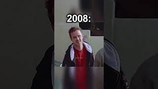 Aaron Paul Then vs Now  | Breaking Bad #Shorts