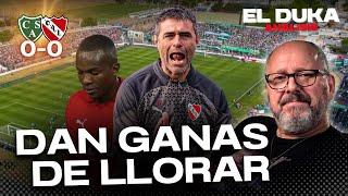 DAN GANAS DE LLORAR- Sarmiento vs Independiente 0-0 - ELDUKA