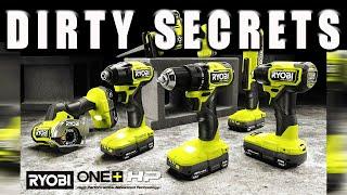 New RYOBI HP ONE+ Compact Tools HAVE A DIRTY LITTLE SECRET