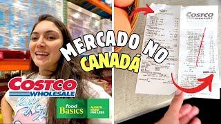 Compras de MERCADO no Canadá 2024 - preços, COSTCO, Food Basics, e mostrando tudo que comprei!