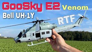 AMAZING !! Goosky E2 Bell UH-1Y Venom RTF | YOU CAN SMACK IT | Full Review