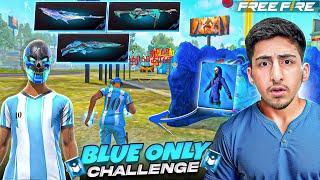 BlueOnly Colour Challenge But In Cs RankEverything Is Blue [A_s Gaming] - Free Fire India